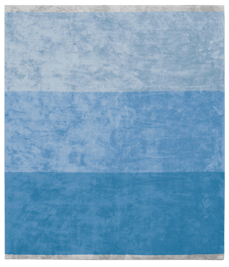 Byred Yama Hand Knotted Rug in Light Blue design by Second Studio