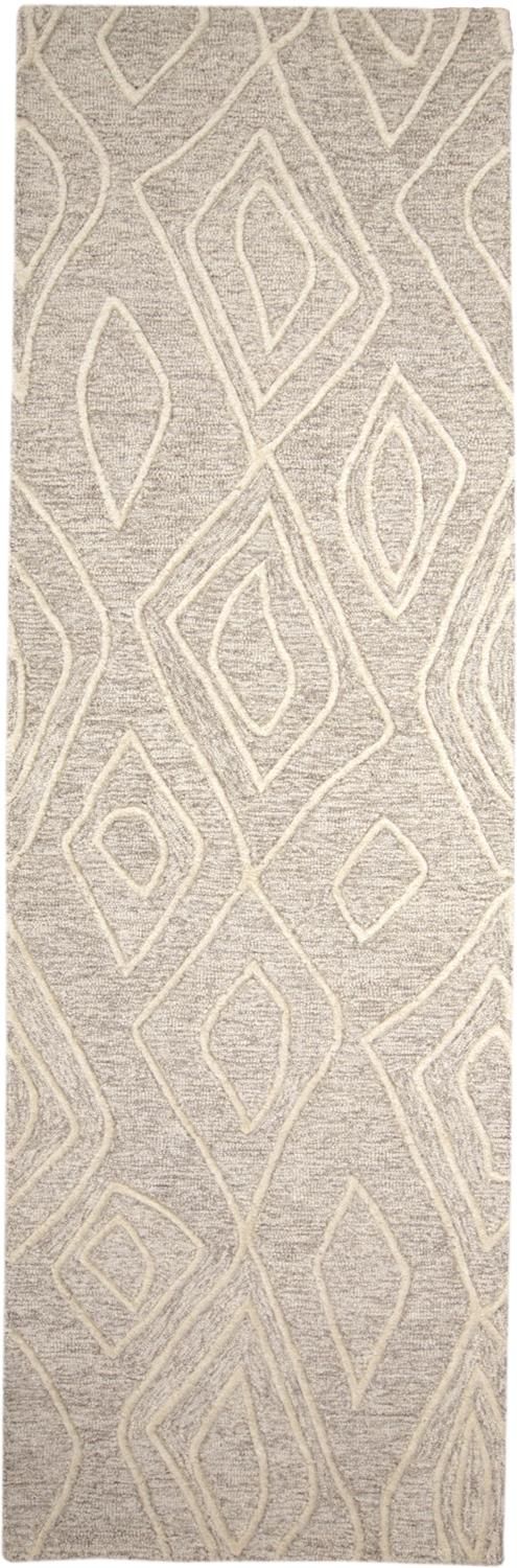 media image for Fadden Ivory and Tan Rug by BD Fine Flatshot Image 1 229