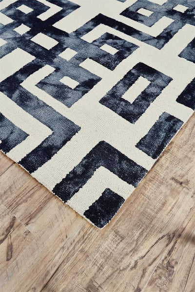 product image for Marengo Hand Tufted Black and Ivory Rug by BD Fine Corner Image 1 71