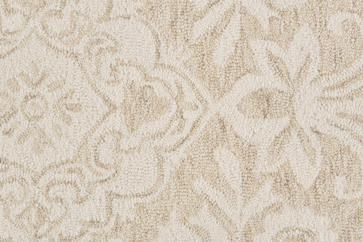 Natal Hand Tufted Tan and Ivory Rug by BD Fine Texture Image 1