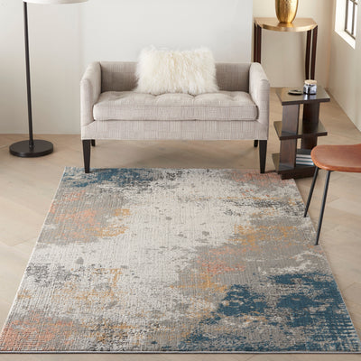 product image for rustic textures grey blue rug by nourison 99446799159 redo 5 93