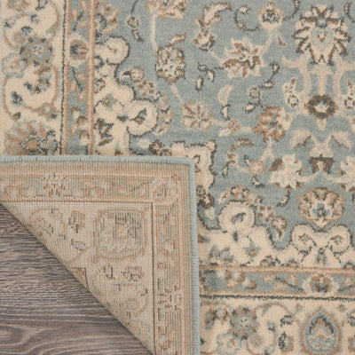 product image for living treasures aqua ivory rug by nourison nsn 099446738127 5 51