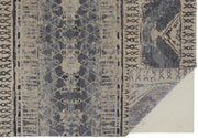 Scottsdale Hand Knotted Blue and Tan Rug by BD Fine Fold Image 1