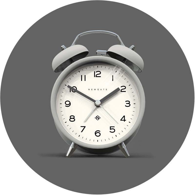 media image for Charlie Bell Echo Alarm Clock in Posh Grey 26