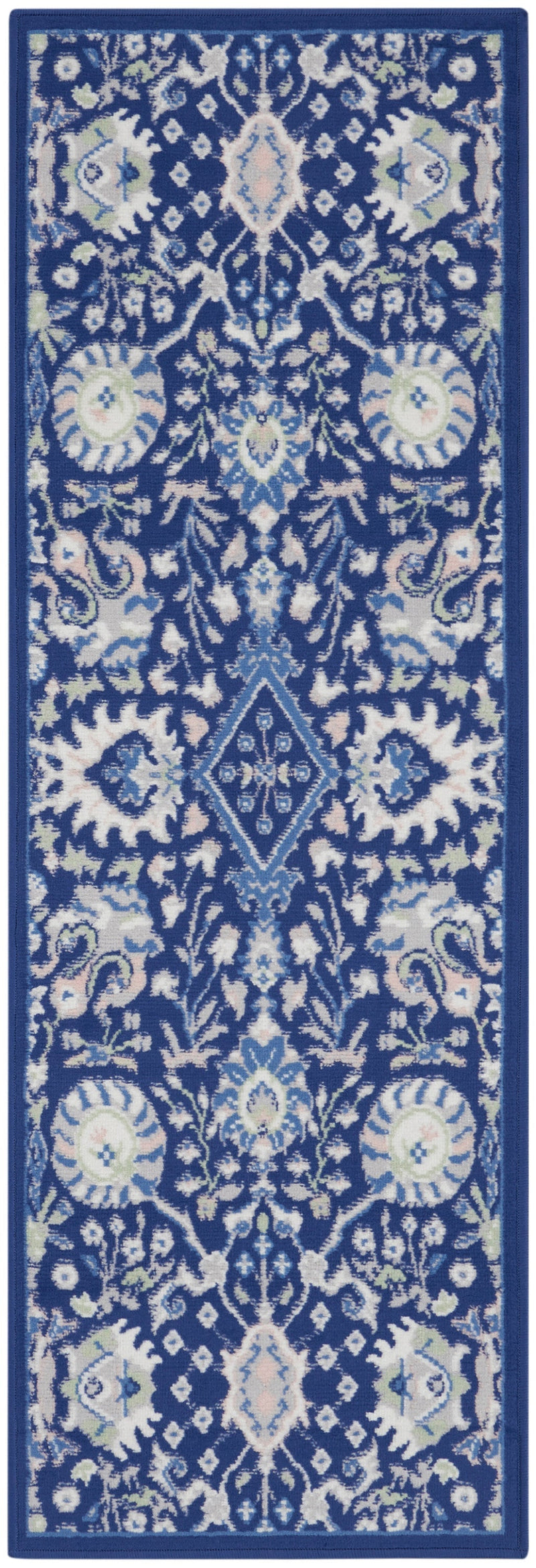 media image for whimsicle navy multicolor rug by nourison 99446833228 redo 3 241