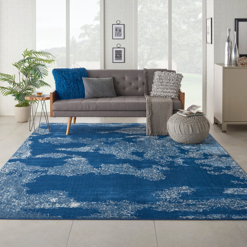 media image for etchings blue rug by nourison nsn 099446718389 7 292