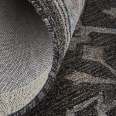 product image for Faris Gray and Blue Rug by BD Fine Roll Image 1 71