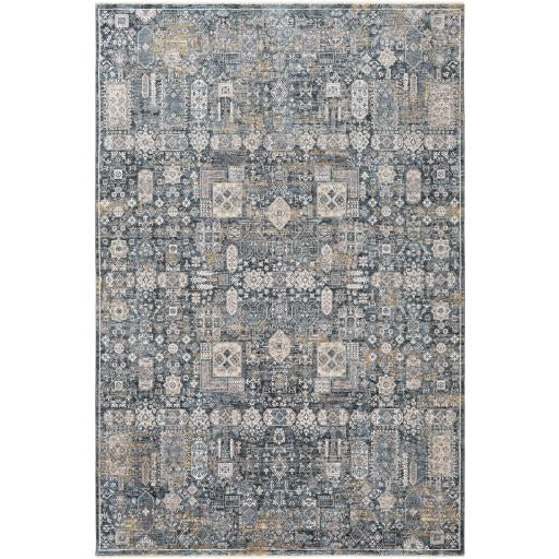 media image for Cardiff Teal Rug 291