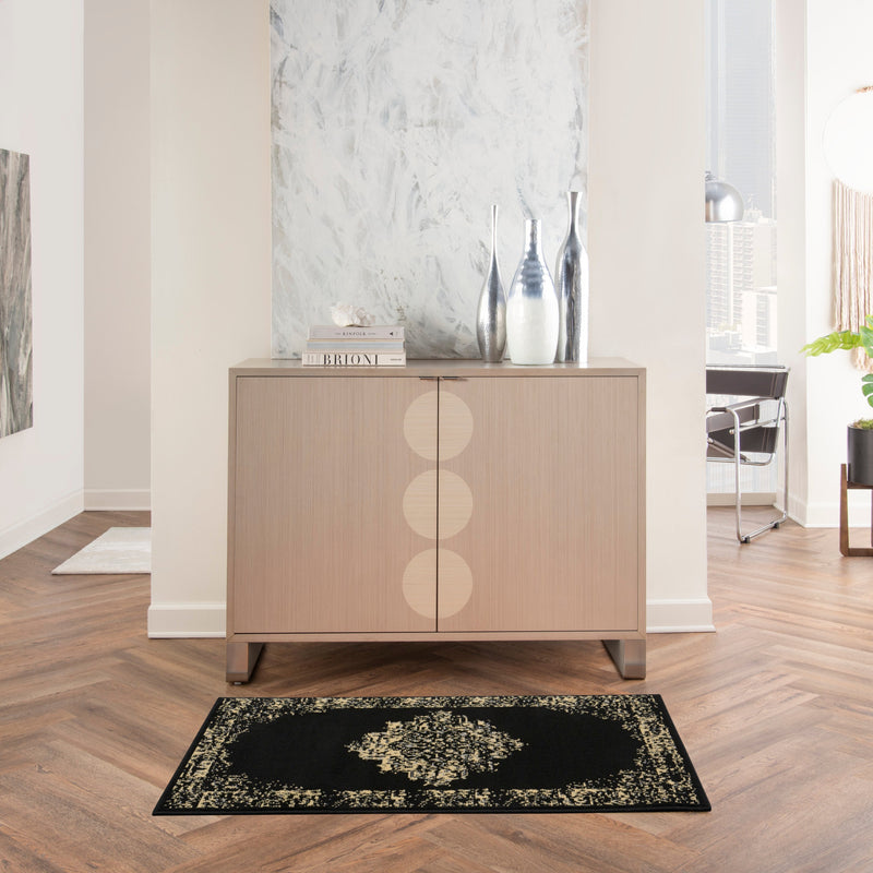 media image for grafix black rug by nourison 99446100221 redo 6 225