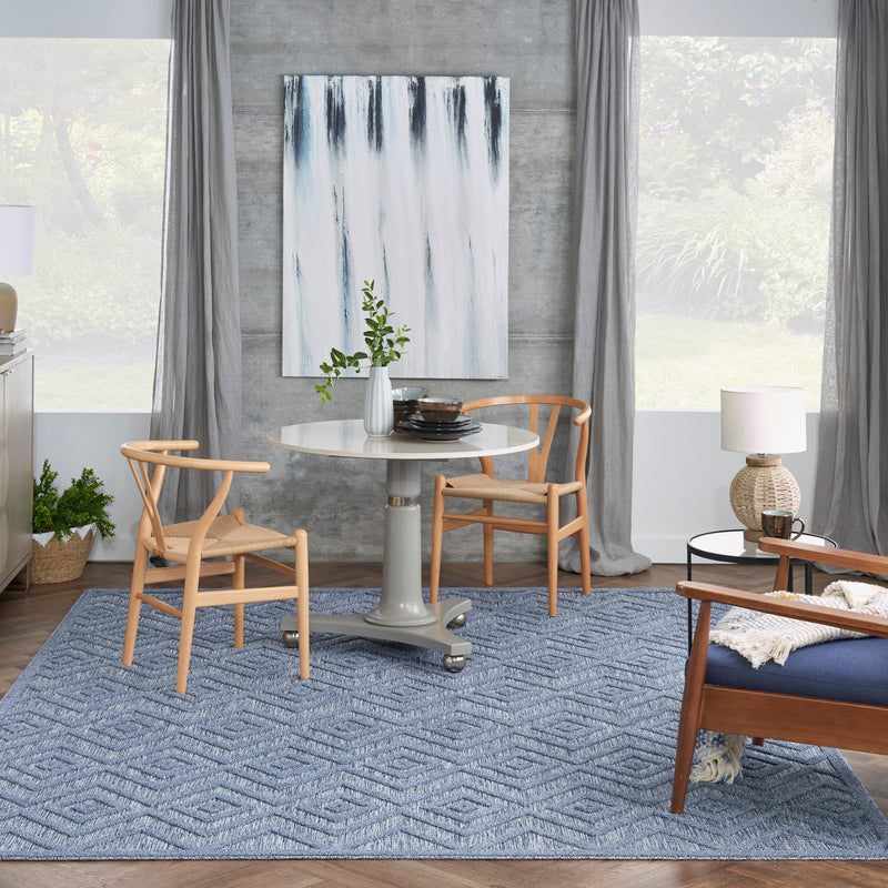media image for versatile denim blue rug by nourison 99446043207 redo 7 267