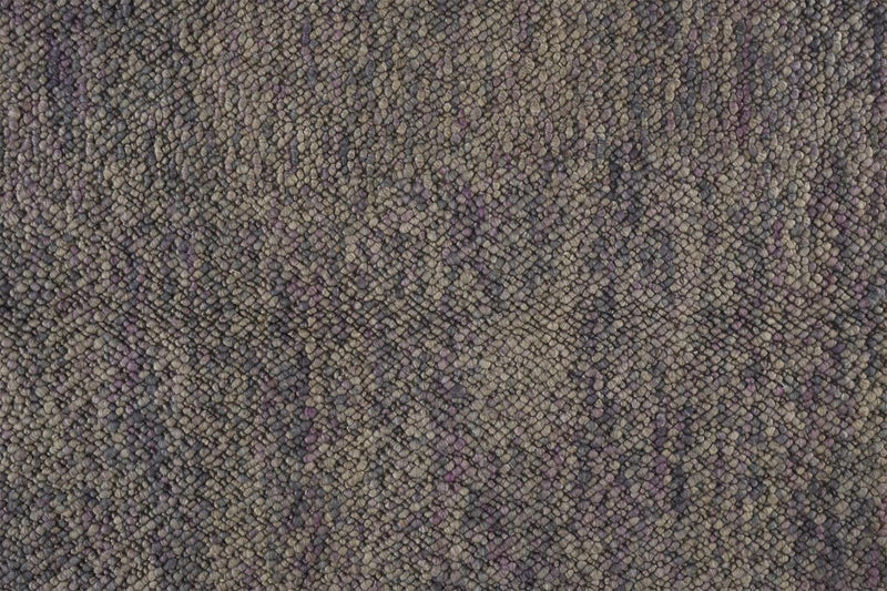 media image for Genet Hand Woven Purple and Beige Rug by BD Fine Texture Image 1 264