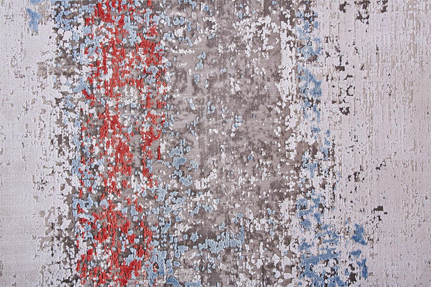 Lindstra Gray and Blue Rug by BD Fine Texture Image 1