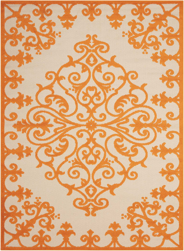 aloha orange rug by nourison nsn 099446242983 1