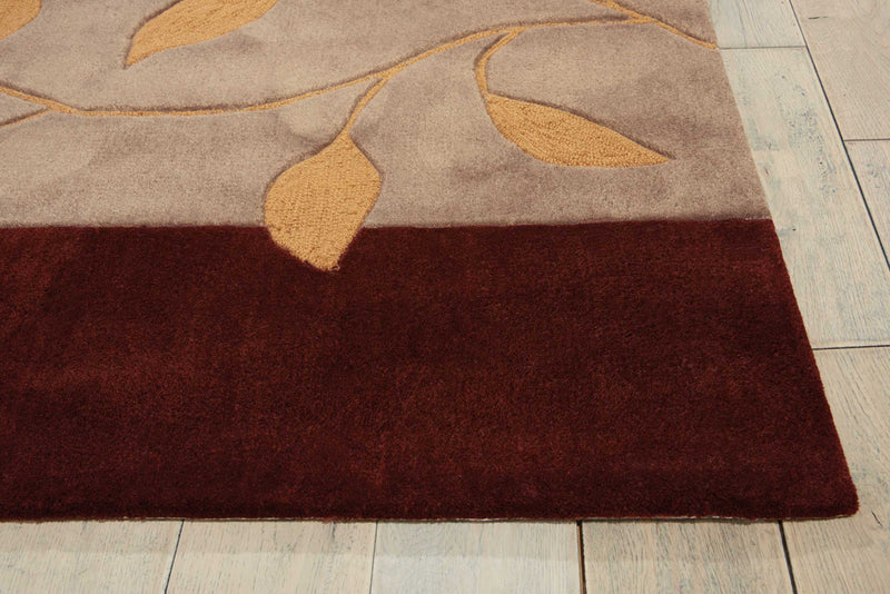 media image for contour hand tufted mocha rug by nourison nsn 099446066442 3 255