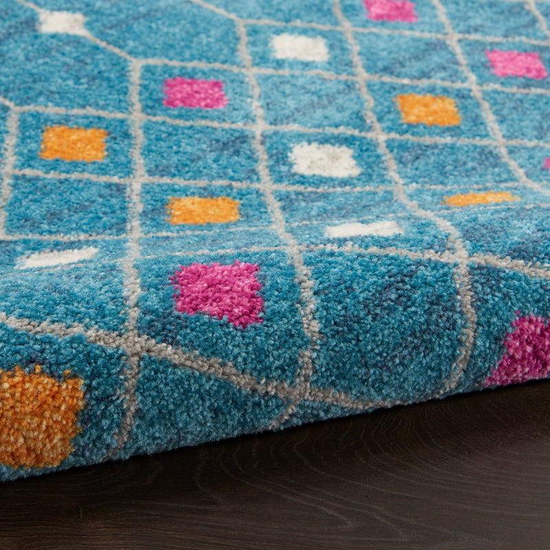 media image for passion blue multicolor rug by nourison nsn 099446802941 6 212