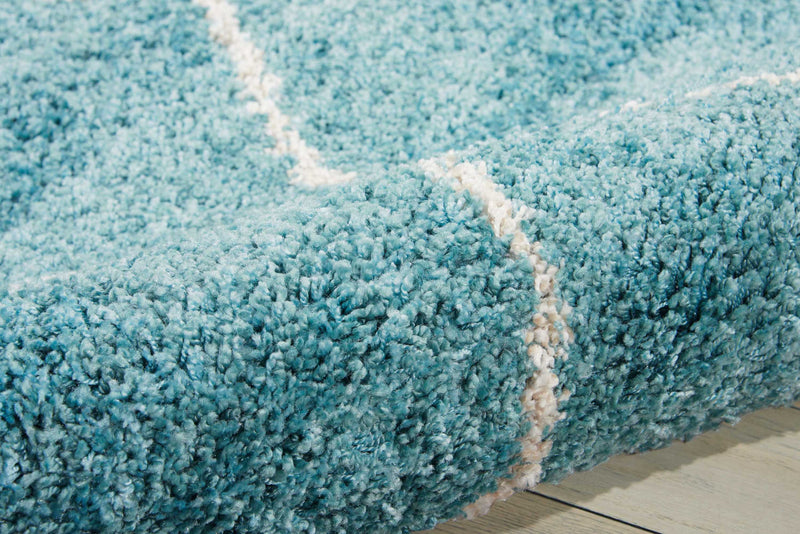 media image for brisbane aqua rug by nourison nsn 099446201805 4 222