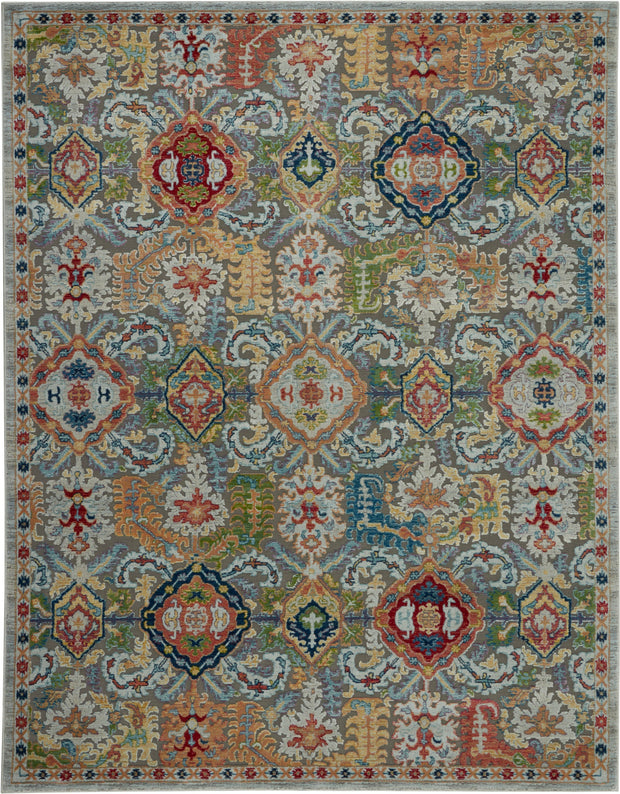 ankara global grey multicolor rug by nourison 99446498137 redo 1