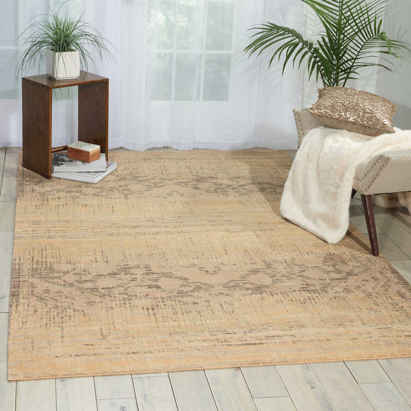 media image for silk elements beige rug by nourison nsn 099446188601 6 256