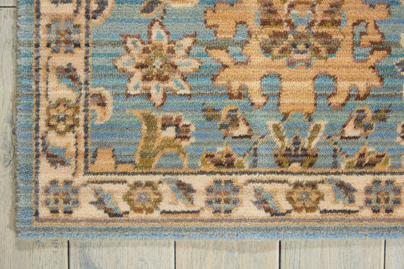 media image for timeless light blue rug by nourison nsn 099446295750 2 240