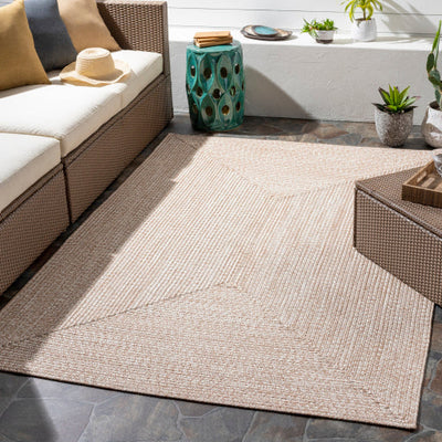 product image for Chesapeake Bay Indoor/Outdoor Camel Rug Roomscene Image 23