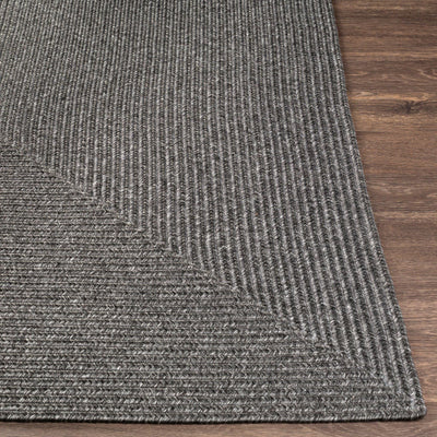 product image for Chesapeake Bay Indoor/Outdoor Charcoal Rug Front Image 19