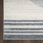 Nourison Home Astra Machine Washable Ivory Blue Mid Century Modern Rug By Nourison Nsn 099446119346 6