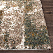 Celestial Shag Taupe Rug Front Image