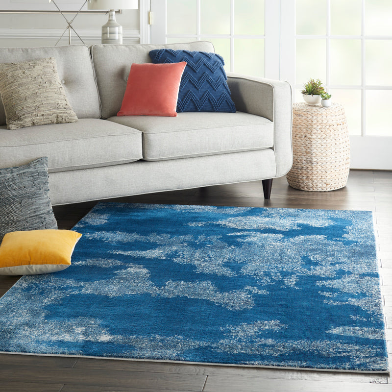 media image for etchings blue rug by nourison nsn 099446718389 9 26