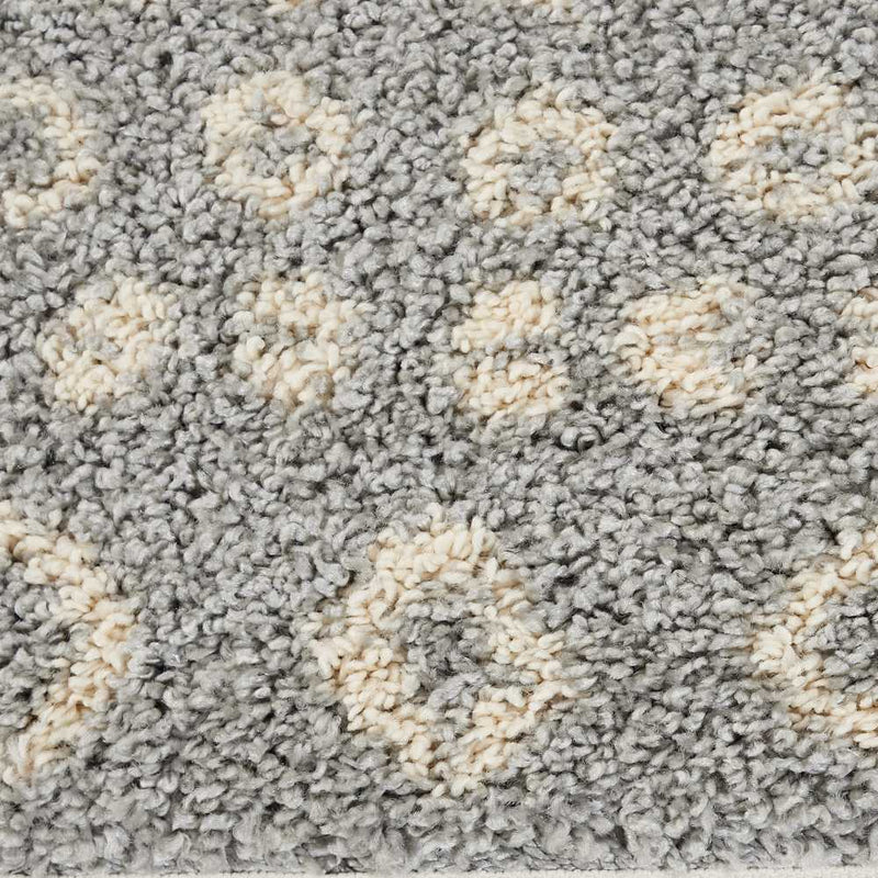 media image for moroccan shag silver rug by nourison nsn 099446462329 8 248