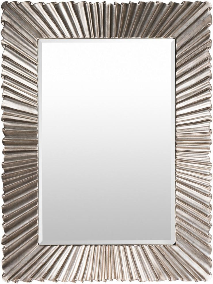 Chaucer Mirror in Silver