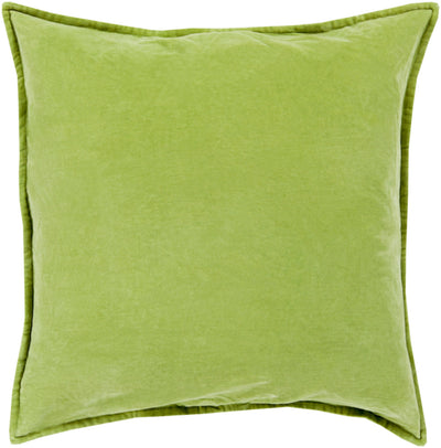 product image for Cotton Velvet Velvet Pillow in Grass Green 66