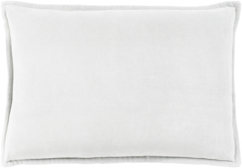 media image for Cotton Velvet Velvet Pillow in Medium Gray 284