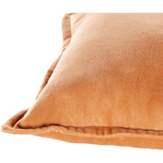 Cotton Velvet Cotton Camel Pillow Corner Image 3