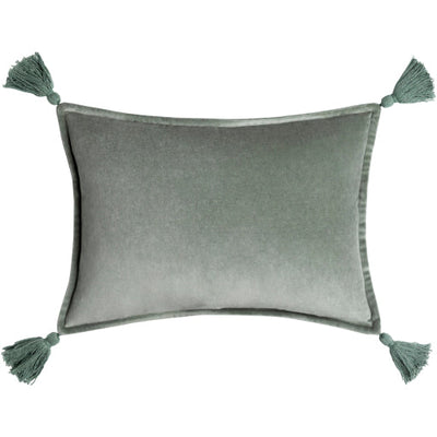 product image for Cotton Velvet Cotton Sea Foam Pillow Flatshot Image 67