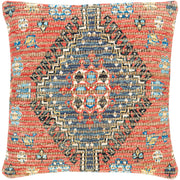 Coventry Woven Pillow in Bright Red