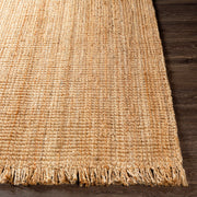 Chunky Naturals Jute Brown Rug Front Image