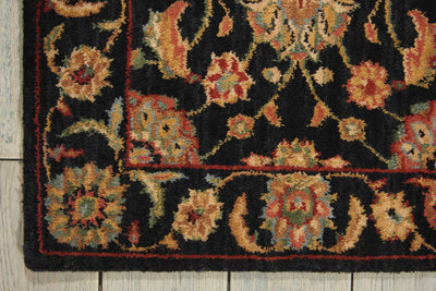 product image for living treasures black rug by nourison nsn 099446670014 4 99