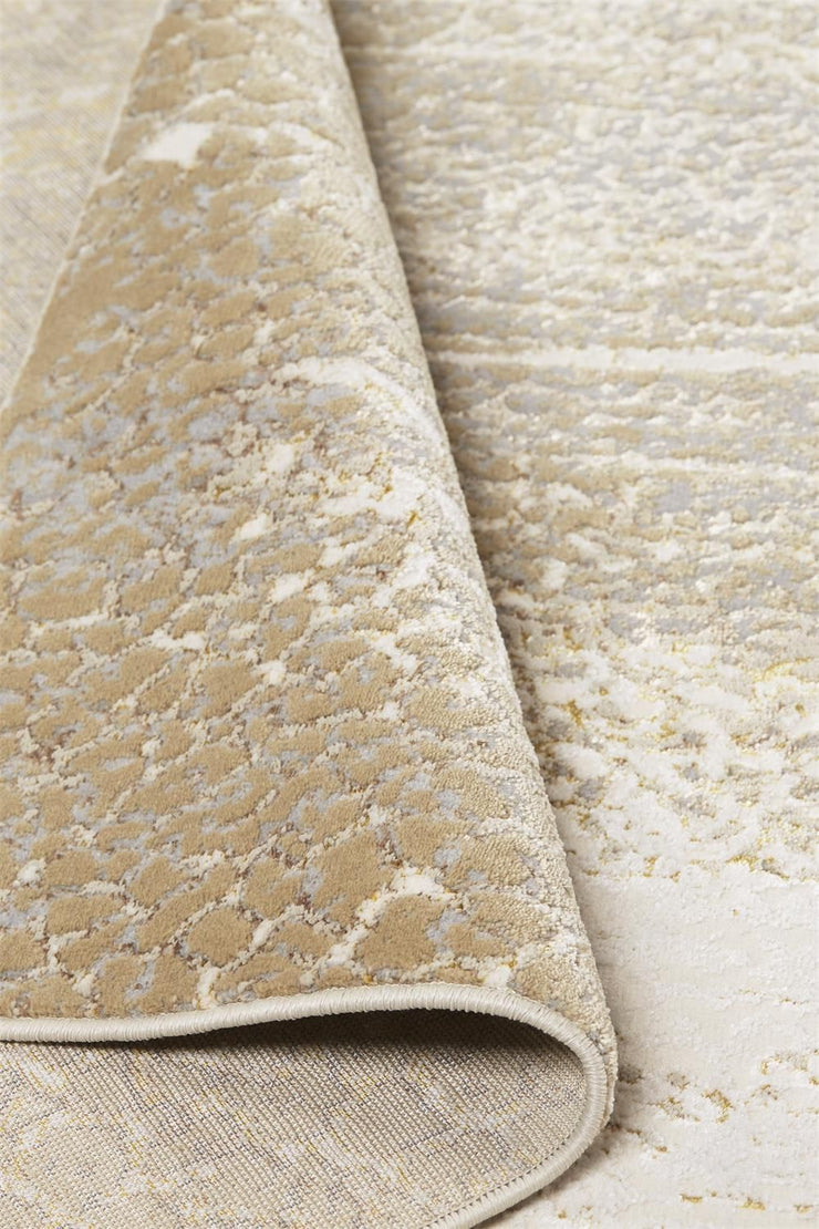 Tripoli Ivory and Gold Rug by BD Fine Roll Image 1