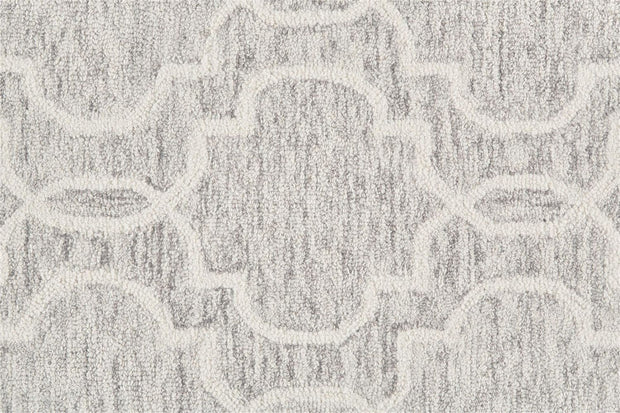 Natal Gray and Ivory Rug by BD Fine Texture Image 1
