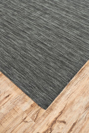 Celano Hand Woven Charcoal Gray Rug by BD Fine Corner Image 1