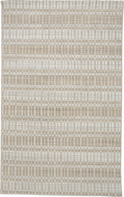 product image for Odami Hand Woven Beige and Gray Rug by BD Fine Flatshot Image 1 2