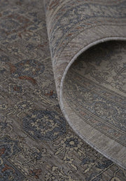 Gilford Gray and Blue Rug by BD Fine Roll Image 1