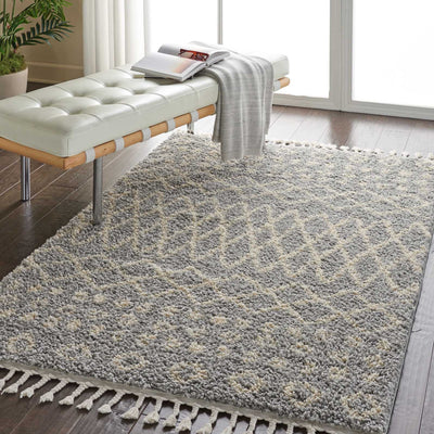 product image for moroccan shag silver rug by nourison nsn 099446462329 11 63