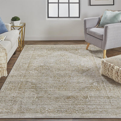 product image for Tripoli Gold and Gray Rug by BD Fine Roomscene Image 1 25