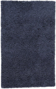 Gendry Hand Tufted True Navy Blue Rug by BD Fine Flatshot Image 1