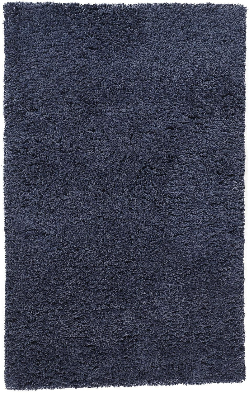 media image for Gendry Hand Tufted True Navy Blue Rug by BD Fine Flatshot Image 1 280