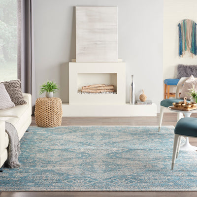 product image for tranquil lt blue ivory rug by nourison 99446816511 redo 7 81