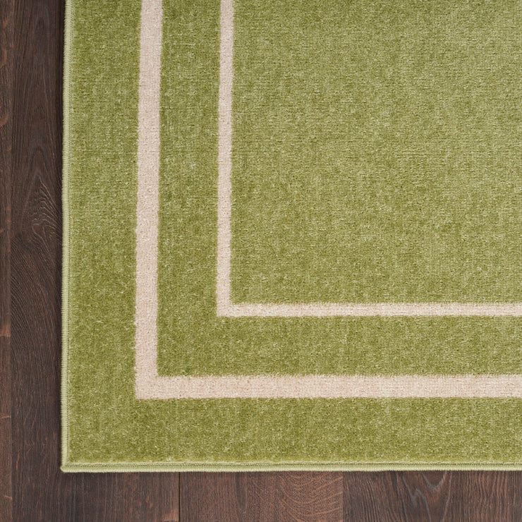 Nourison Home Nourison Essentials Green Ivory Contemporary Rug By Nourison Nsn 099446137975 9