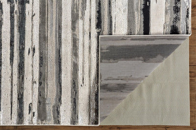 product image for Orin Silver and Gray Rug by BD Fine Fold Image 1 63