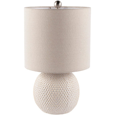 product image for Dragon Linen Beige Table Lamp Flatshot Image 1